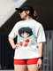 Womens Oversized Akane Sweet Tshirt