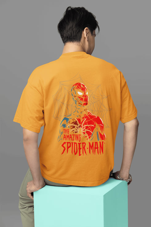 Mens Oversized Amazing Spiderman Tshirt
