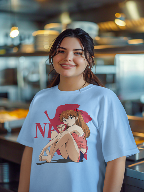 Womens Oversized Asuka Lounging Tshirt