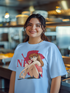 Womens Oversized Asuka Lounging Tshirt