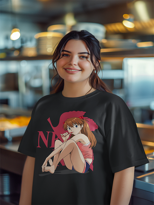 Womens Oversized Asuka Lounging Tshirt