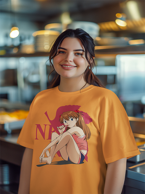 Womens Oversized Asuka Lounging Tshirt