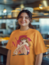 Womens Oversized Asuka Lounging Tshirt