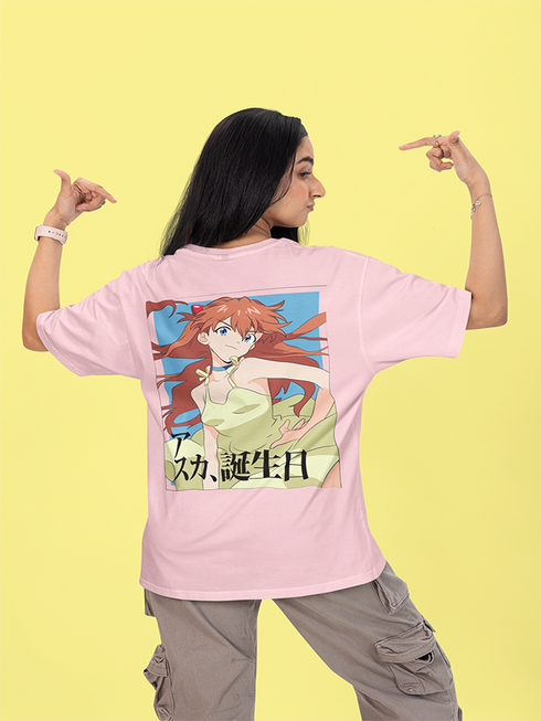 Womens Oversized Asuka Stance Tshirt