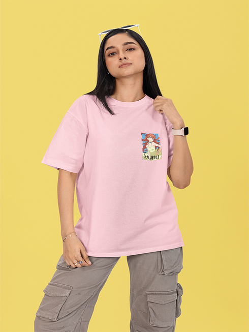 Womens Oversized Asuka Stance Tshirt