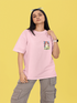 Womens Oversized Asuka Stance Tshirt