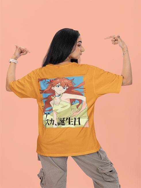 Womens Oversized Asuka Stance Tshirt