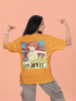 Womens Oversized Asuka Stance Tshirt
