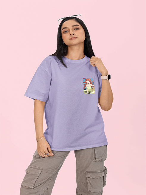Womens Oversized Asuka Stance Tshirt