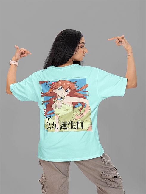 Womens Oversized Asuka Stance Tshirt