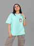 Womens Oversized Asuka Stance Tshirt