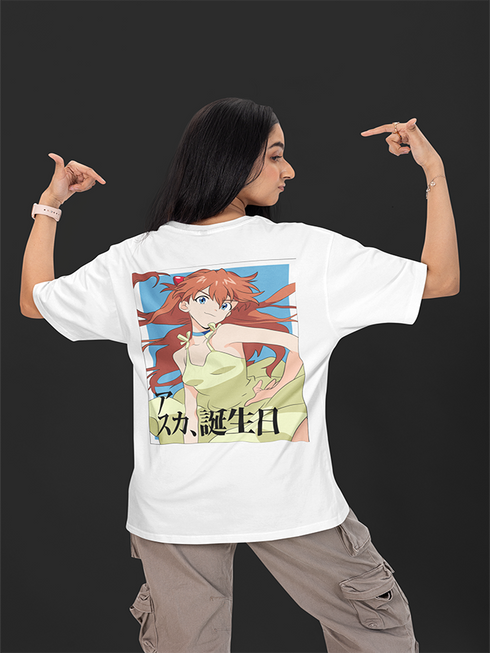 Womens Oversized Asuka Stance Tshirt