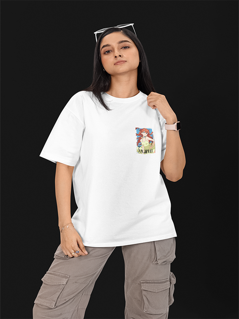 Womens Oversized Asuka Stance Tshirt