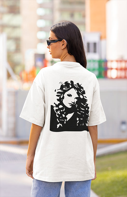 Womens Oversized Classic T-Shirt Autograph