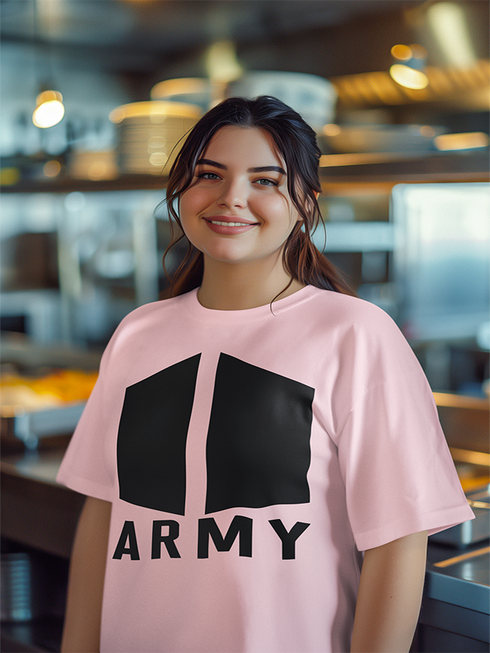 Womens Oversized BTS Army Tshirt