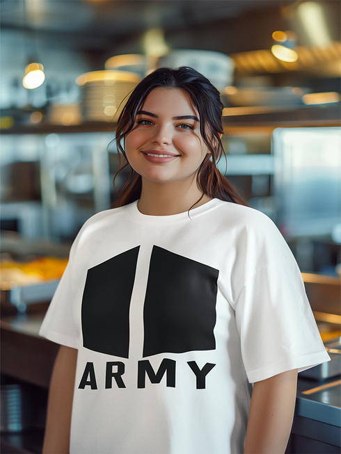 Womens Oversized BTS Army Tshirt