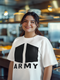 Womens Oversized BTS Army Tshirt