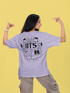 Womens Oversized BTS Army Vest Tshirt
