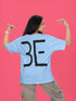 Womens Oversized BTS BE Tshirt