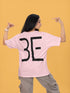 Womens Oversized BTS BE Tshirt