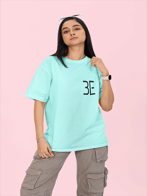 Womens Oversized BTS BE Tshirt
