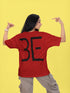 Womens Oversized BTS BE Tshirt