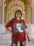 Womens Oversized Bulma Scientist Tshirt