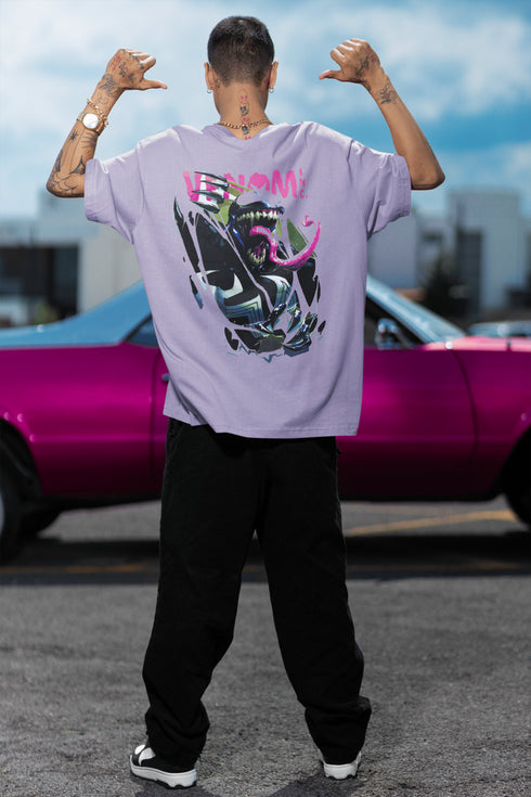 Mens Oversized Clayton Venom Tshirt