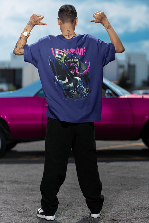 Mens Oversized Clayton Venom Tshirt