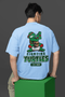 Mens Oversized Fighting Turtles Tshirt