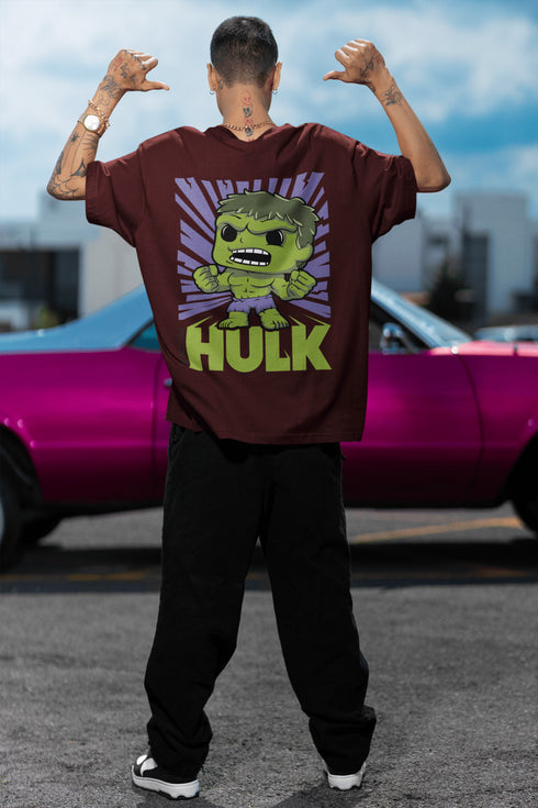 Mens Oversized Hulk Tshirt
