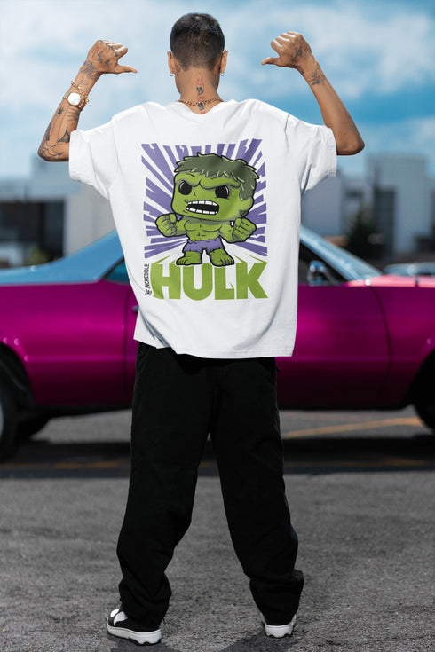 Mens Oversized Hulk Tshirt