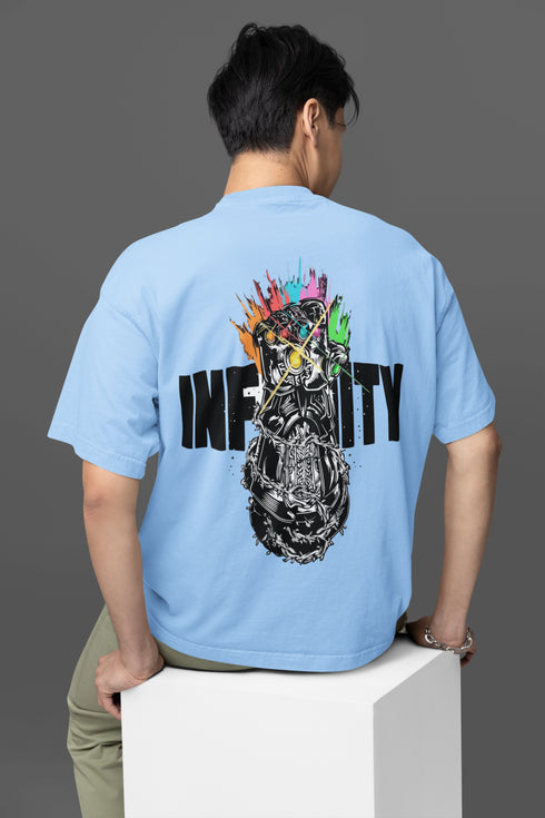 Mens Oversized Infinity Tshirt