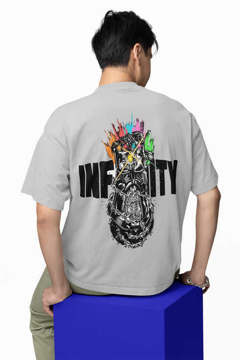 Mens Oversized Infinity Tshirt