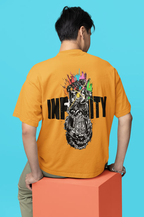 Mens Oversized Infinity Tshirt