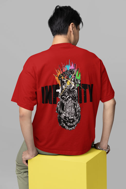 Mens Oversized Infinity Tshirt