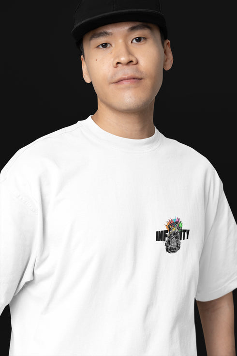 Mens Oversized Infinity Tshirt