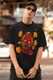 Mens Oversized Little Spiderman Tshirt
