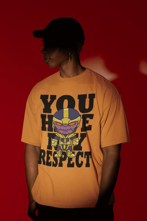Mens Oversized Respect Tshirt