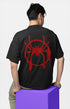 Mens Oversized Spiderweb Tshirt