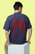 Mens Oversized Spiderweb Tshirt