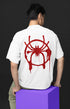 Mens Oversized Spiderweb Tshirt