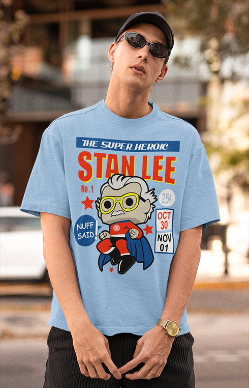 Mens Oversized Stanlee Tshirt