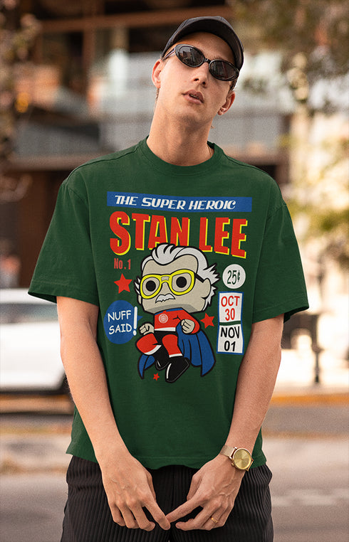 Mens Oversized Stanlee Tshirt