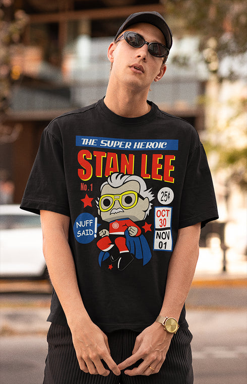 Mens Oversized Stanlee Tshirt