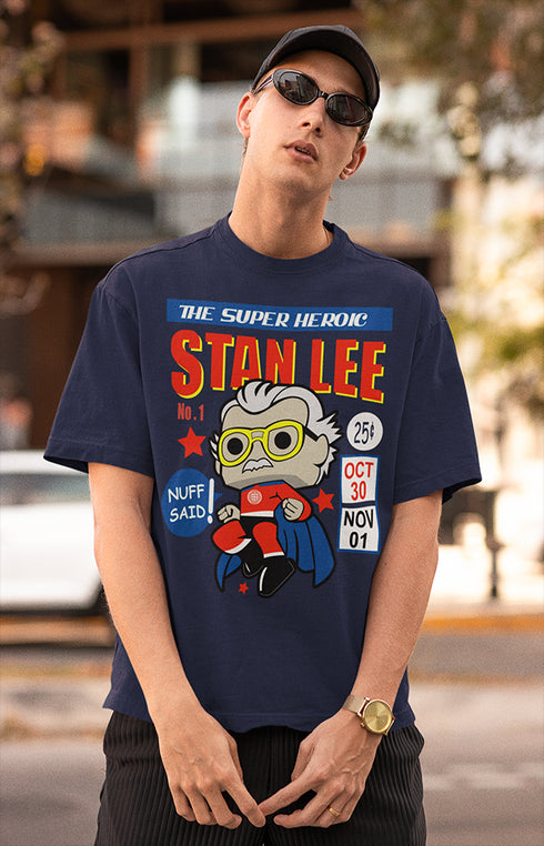 Mens Oversized Stanlee Tshirt