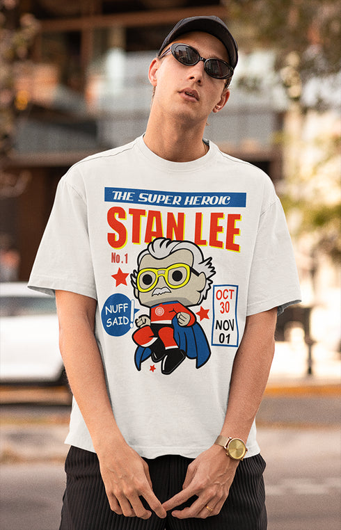 Mens Oversized Stanlee Tshirt