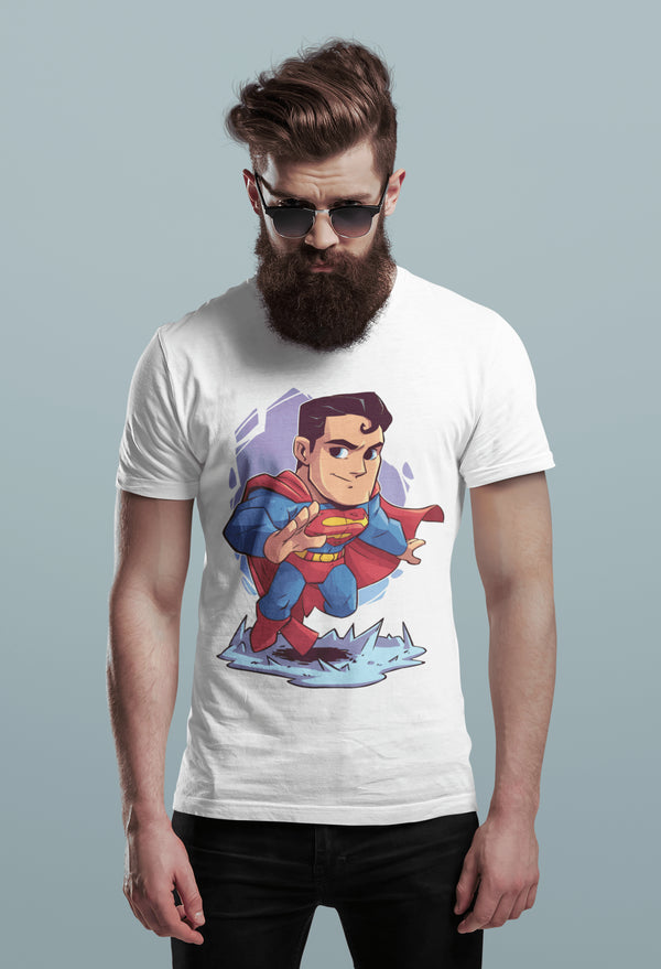 Cartoon Kryptonian Standard Tshirt