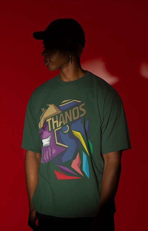 Mens Oversized Thanos Tshirt