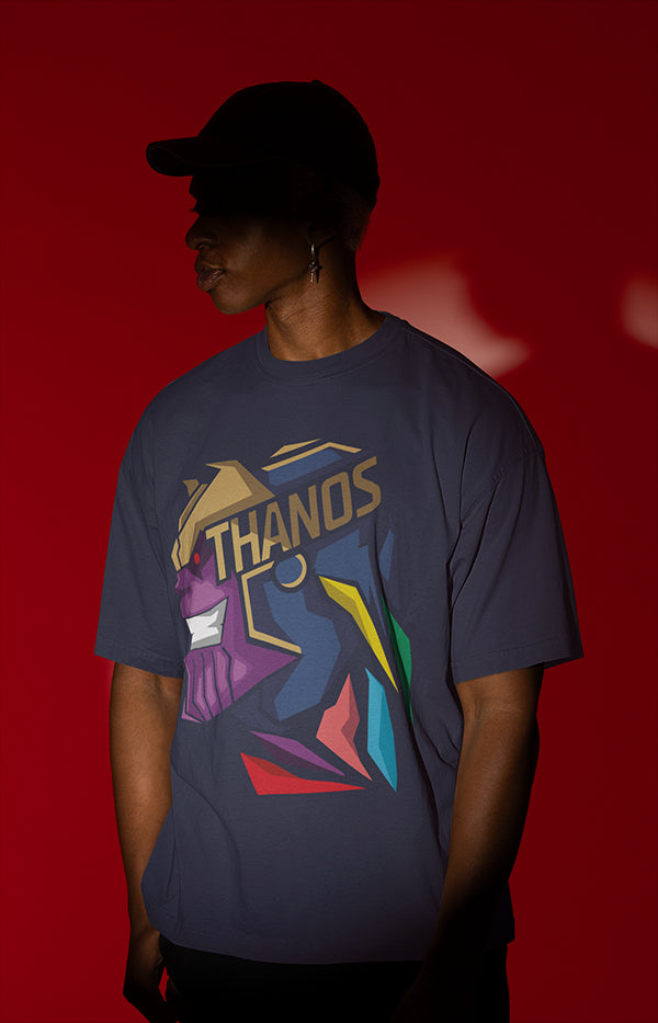 Mens Oversized Thanos Tshirt